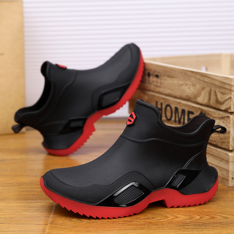 Fishing Boots - Regenschuhe für Herren, wasserdicht, rutschfest und