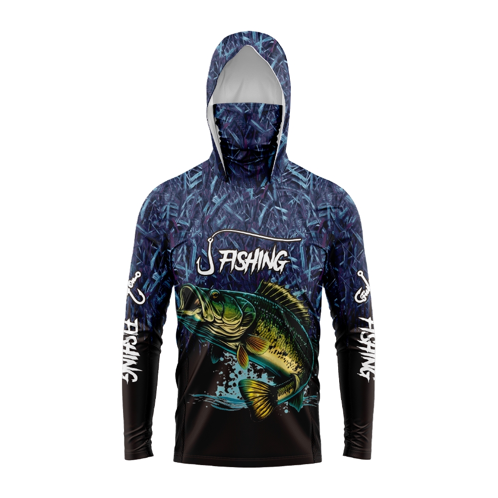 Herren-Bassfisch-Print Angel-H – Fishing Hoodie Bewertung und Preis