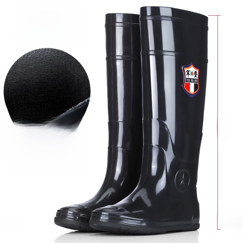 Militärstil Hohe Regenstiefel  – Fishing Boots Bewertung und Preis