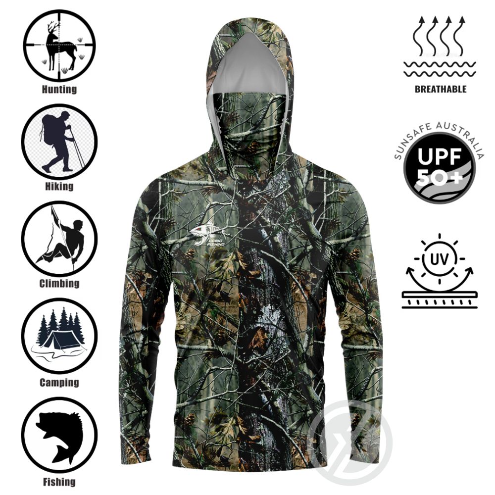 UPF50+ Angelhemd mit Kapuze, i – Fishing Shirt Uv Protection Bewertung und Preis