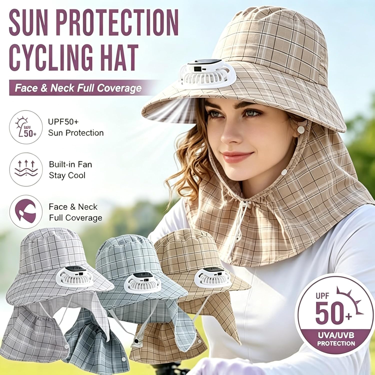1 Stück Solarbetriebener Nacke – Fishing Hat Bewertung und Preis