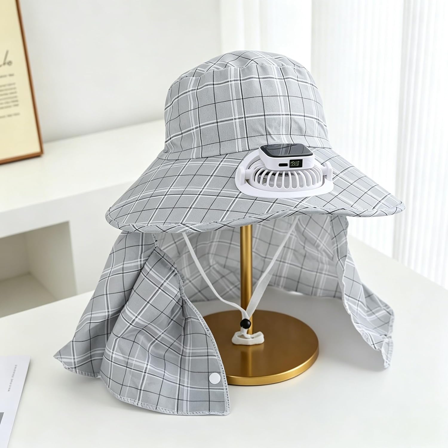 1 Stück Solarbetriebener Nacke – Fishing Hat Bewertung und Preis