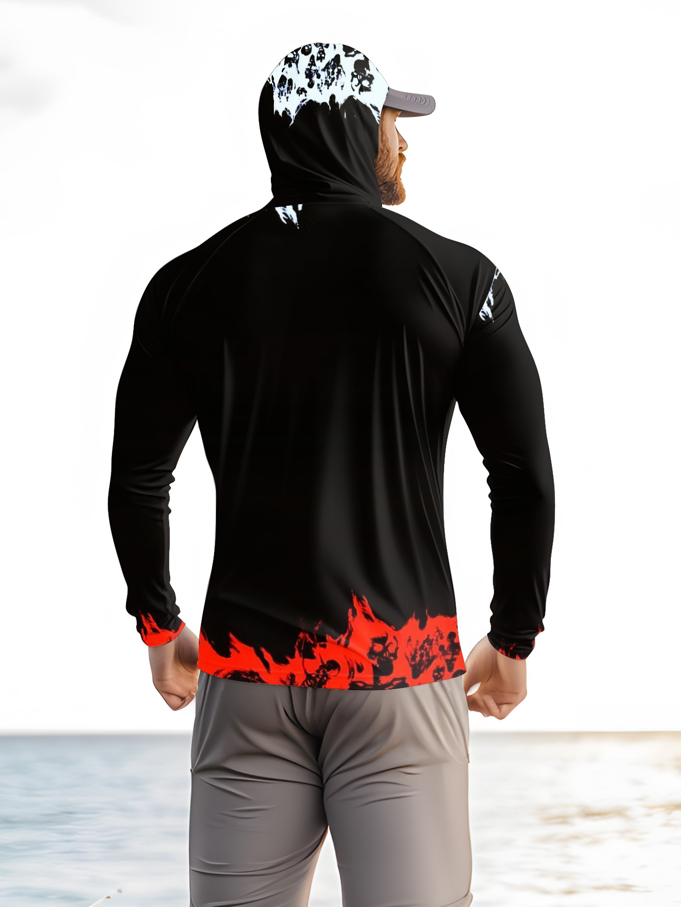 Herren Angelhemd mit Kapuze, l – Fishing Shirt Uv Protection Bewertung und Preis