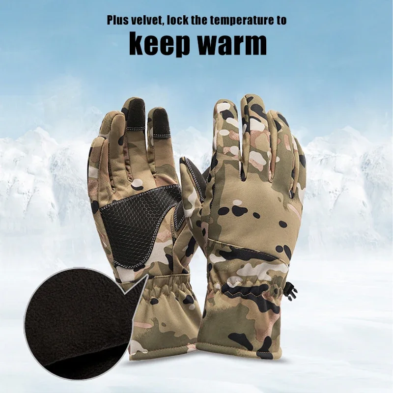 Winter-wasserdichte Tarn-Jagdh – Fishing Gloves Bewertung und Preis
